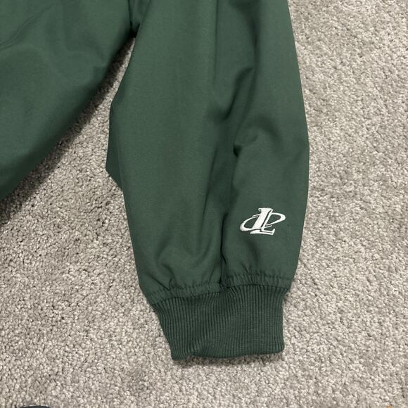 Green Bay Packers Jacket Pullover Men's Large Logo Athletic Vintage Windbreaker - Picture 5 of 6